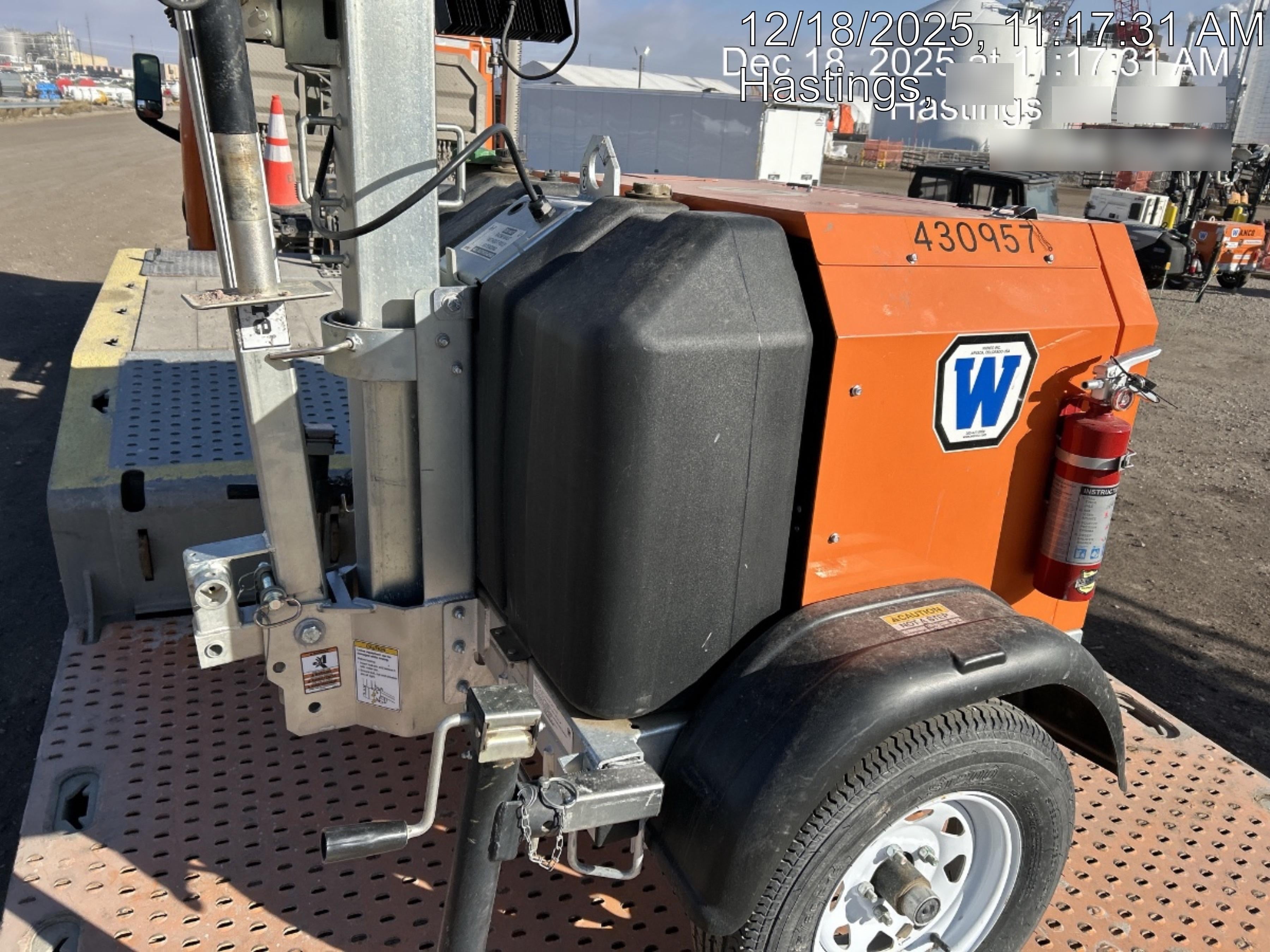2024 Wanco WLTT-4MM4K Diesel, Deep Sea Controller, Shore Power Plug, Auto Start, (4) 350W LED Floodlights, 4kW Generator, 60 Gal Fuel Tank, 2" Ball, T3