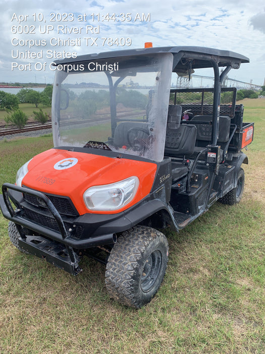 2020 Kubota RTV-X1140W-H 4WD, LED Strobe, Windshield Acrylic Clear, Plastic Canopy, Wire Harness Kit, Backup Alarm
