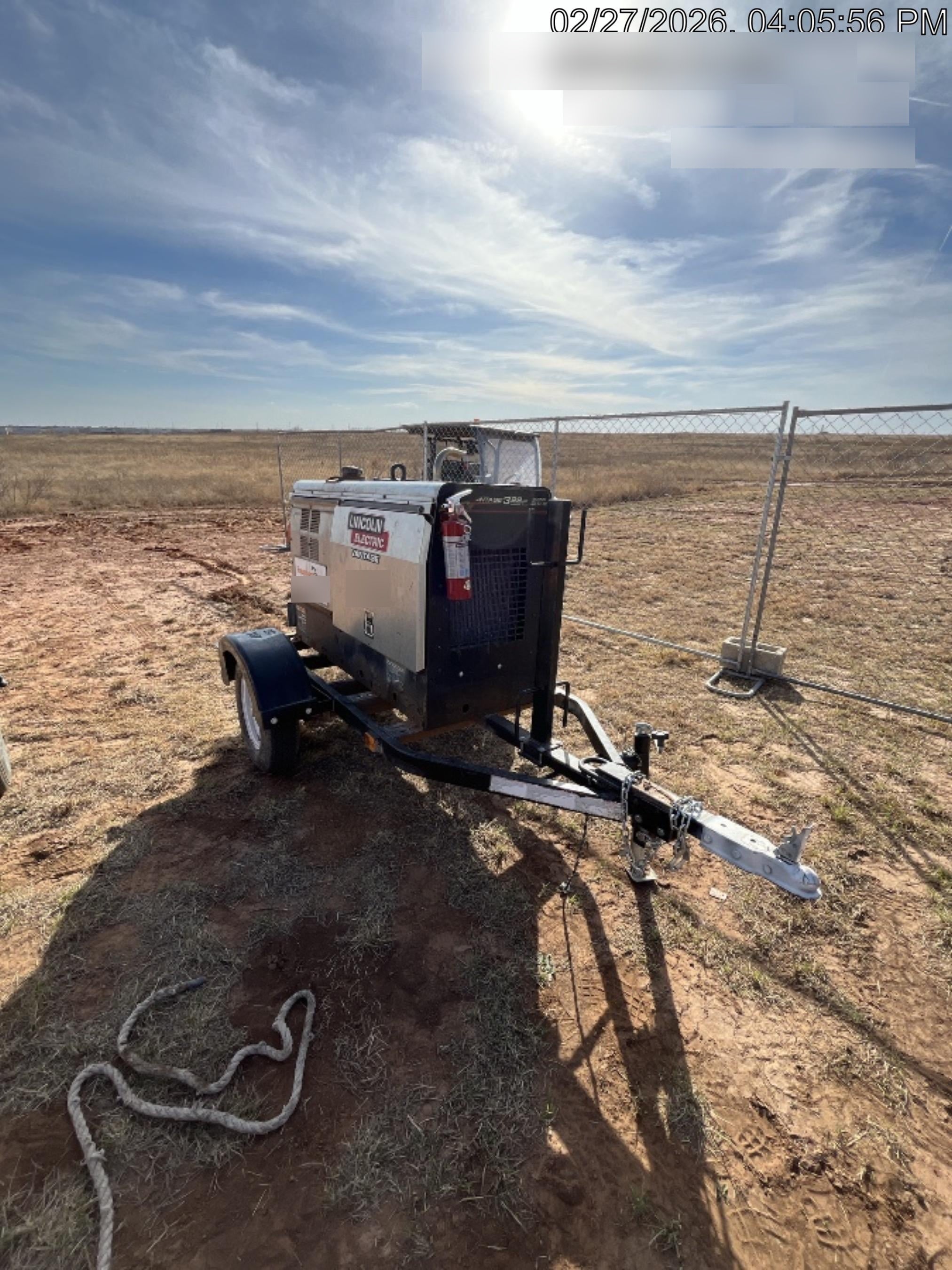 Lincoln Electric Vantage 322 Lincoln Vantage 322 Welder Ready Pak 3 - Vantage 322, Trailer