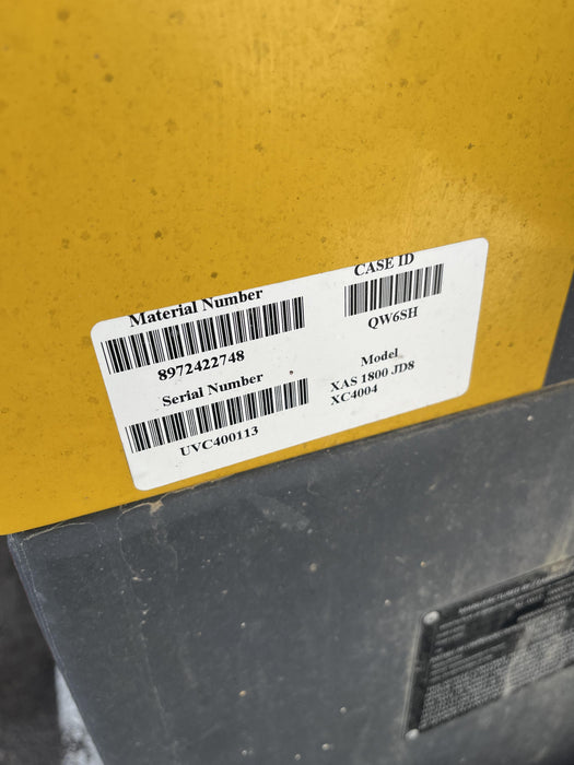2023 ATLAS COPCO XAS 1800