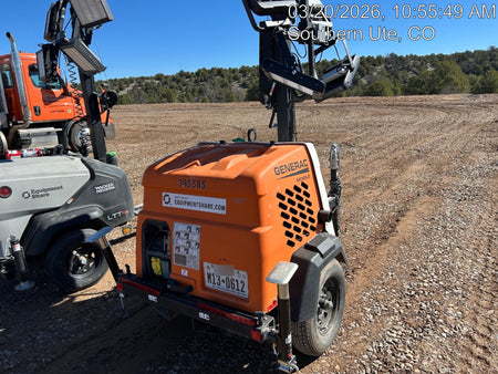 2024 Generac MLT2 Diesel, Flex Switch 120V Input, Powerzone Controller, 
(4) 320W LED Lights, 4kW Generator, 39.9 Gal Fuel Tank, 2" Ball, T3
