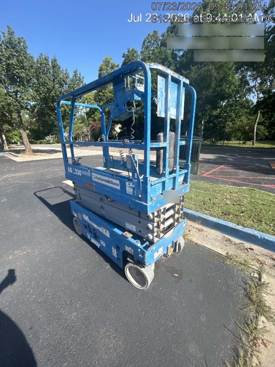 2019 Genie GS-1930 Genie GS-1930 w/Fixed Rail, Chain Entry