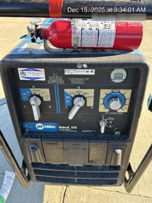 2019 MILLER ELECTRIC Bobcat 250 - Propane