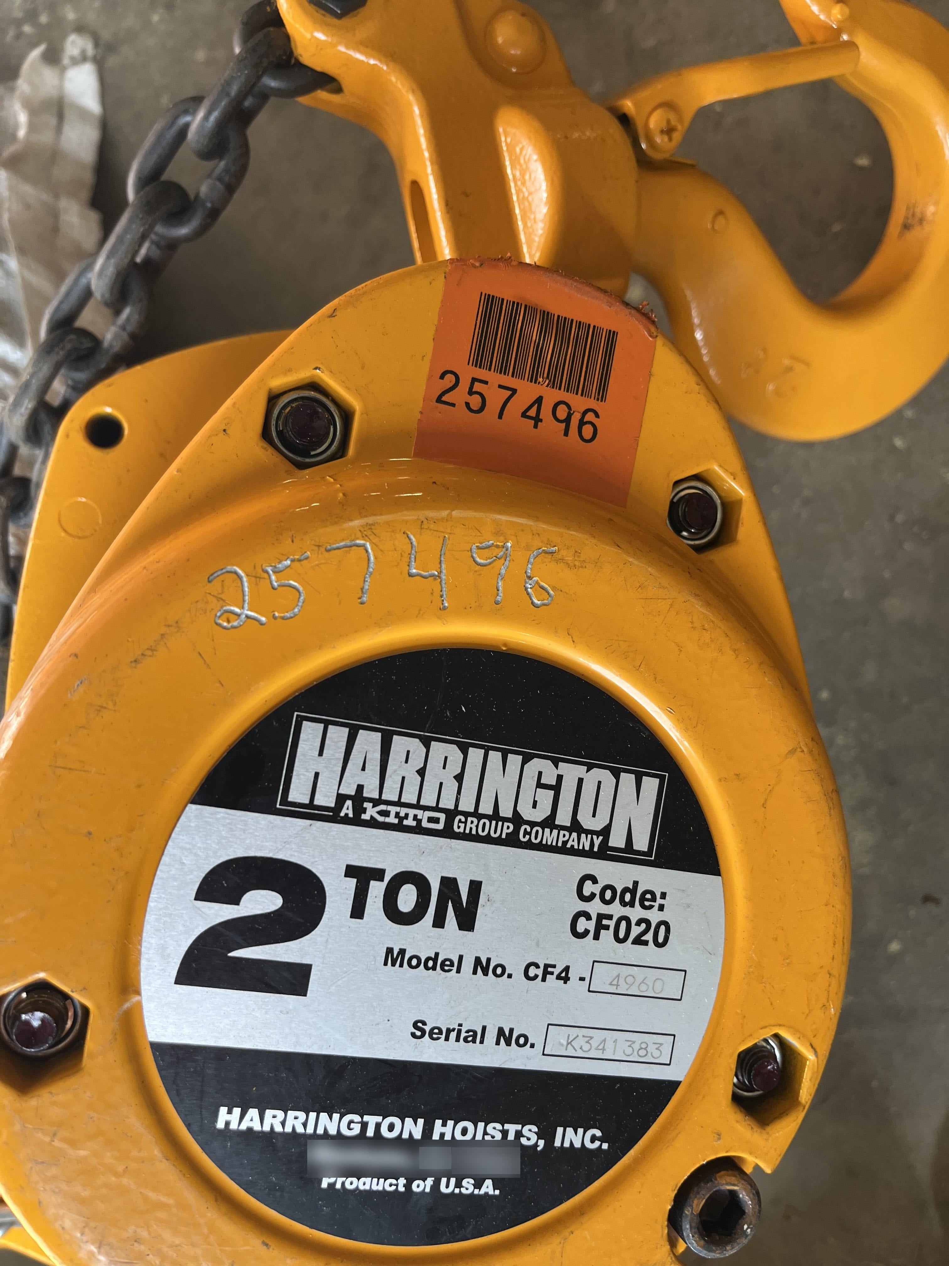 2022 HARRINGTON CF020-30
