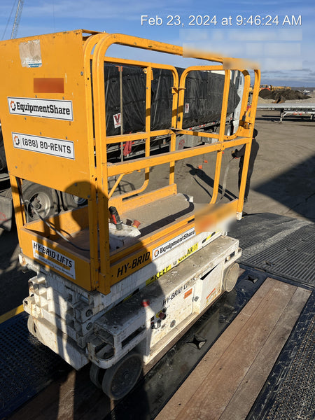 2016 Custom Equipment HB-1430 Standard Rental Specs