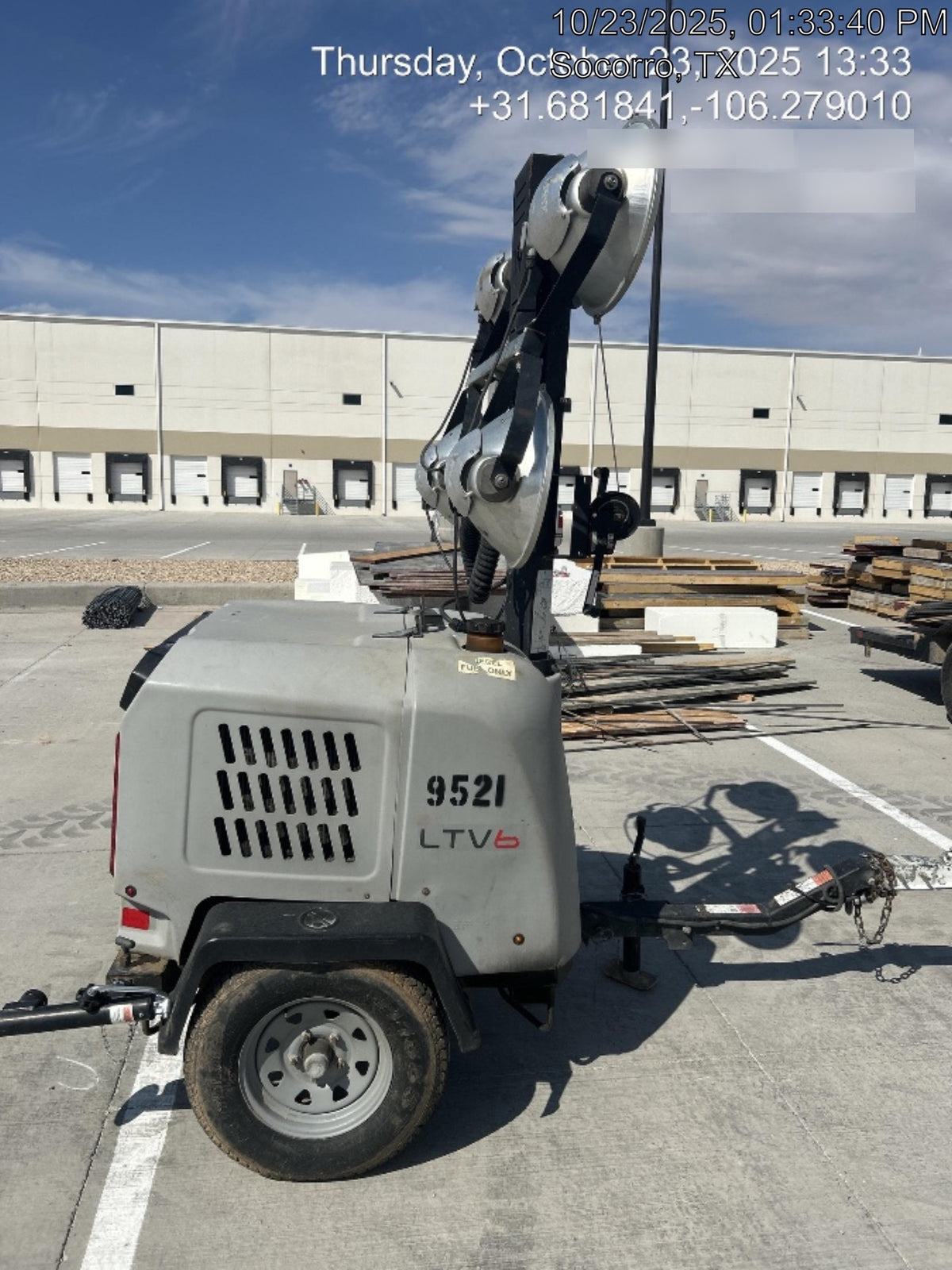 Wacker Neuson LTV6K-MH Wacker Neuson LTV6L Towable Light Tower