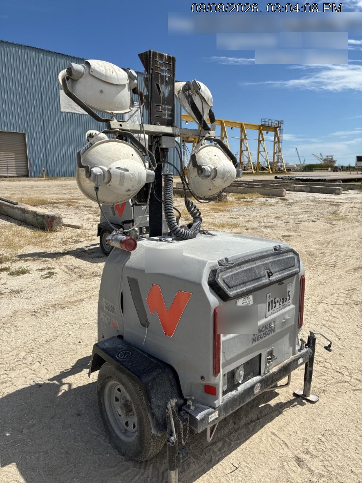 2019 Wacker Neuson LTV6L-MH Standard Options, ES Track Hardware, Fuel Level Sensor