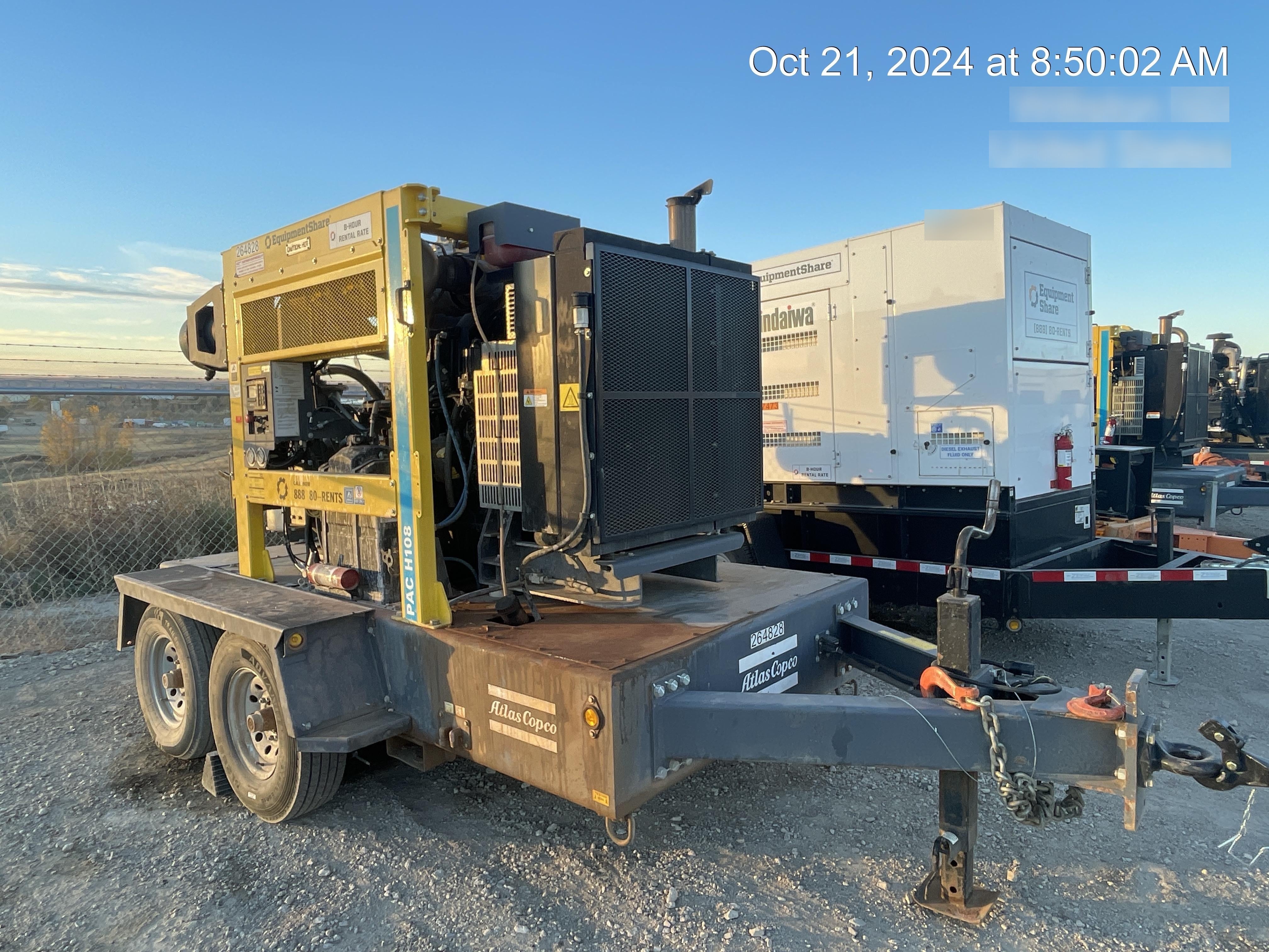 2022 ATLAS COPCO PAC H108 JD