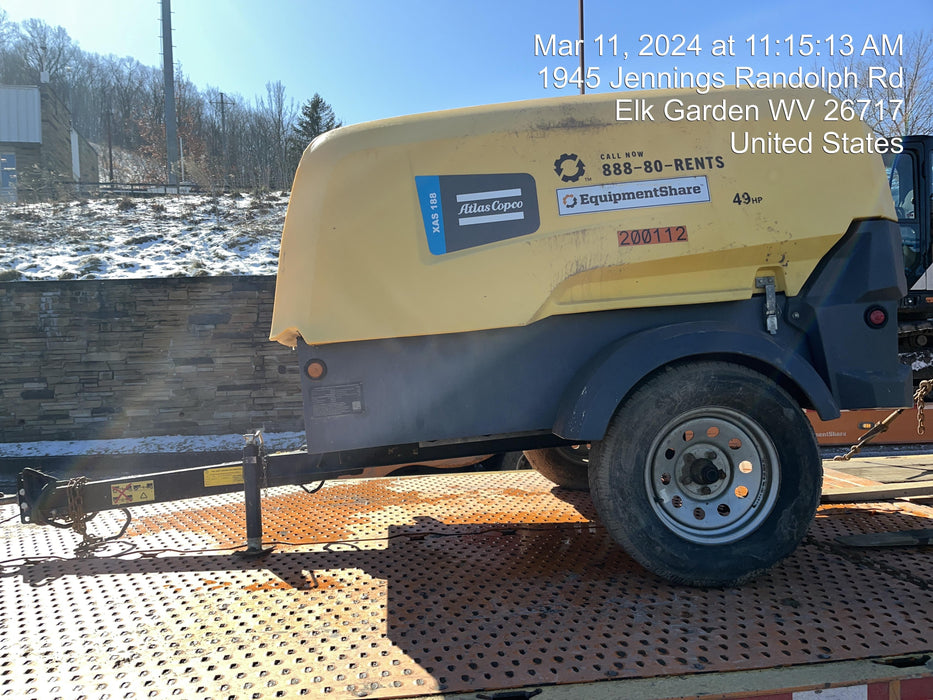 2022 ATLAS COPCO XAS188 CWK