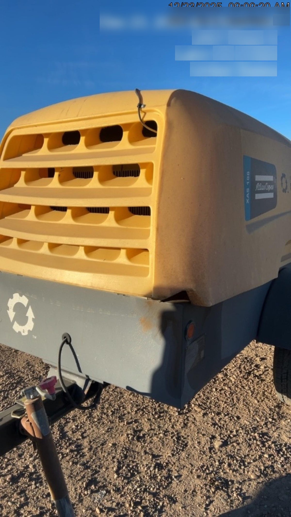 2021 ATLAS COPCO XAS188 CWK