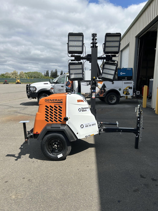 2023 Generac MLT2 Diesel, Flex Switch 120V Input, Powerzone Controller, (4) 320W LED Lights, 4kW Generator, 39.9 Gal Fuel Tank, 2" Ball, T3