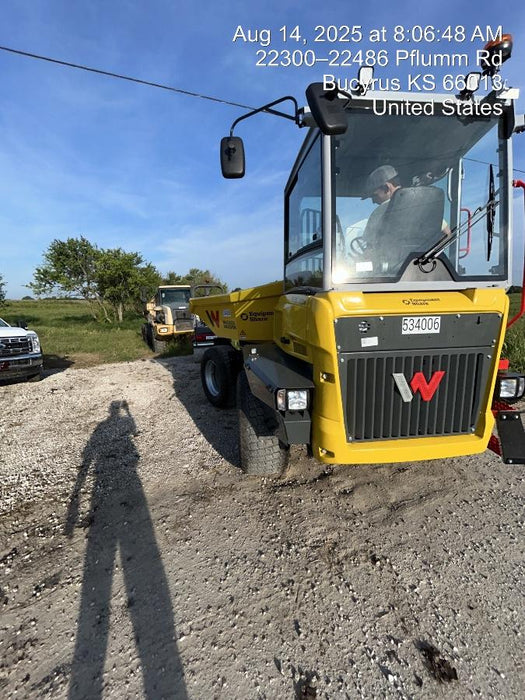 2025 WACKER NEUSON DV605 Cab Turf Tires