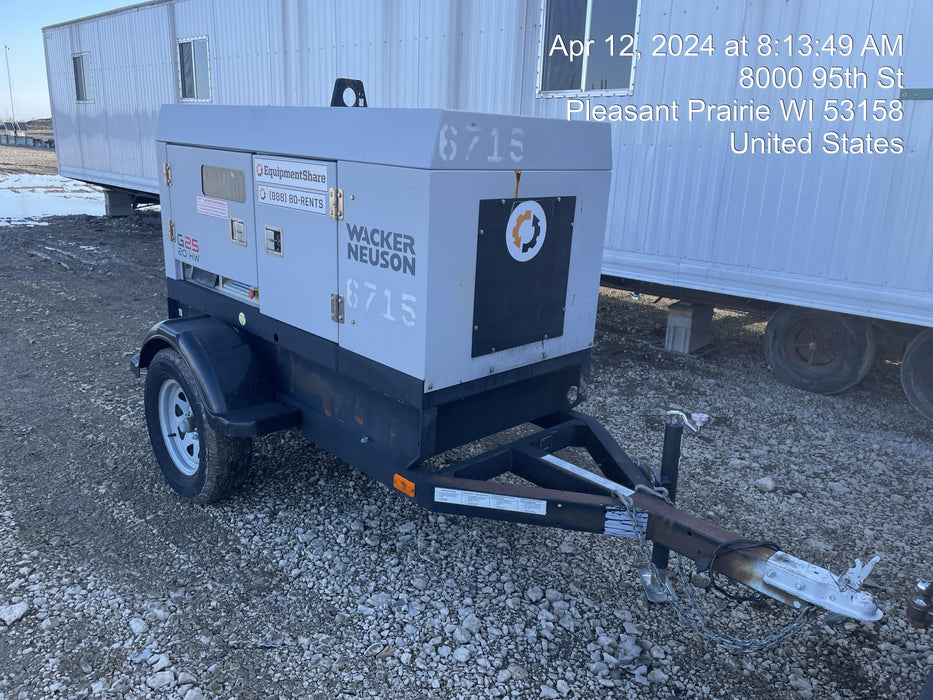 2017 WACKER NEUSON G25