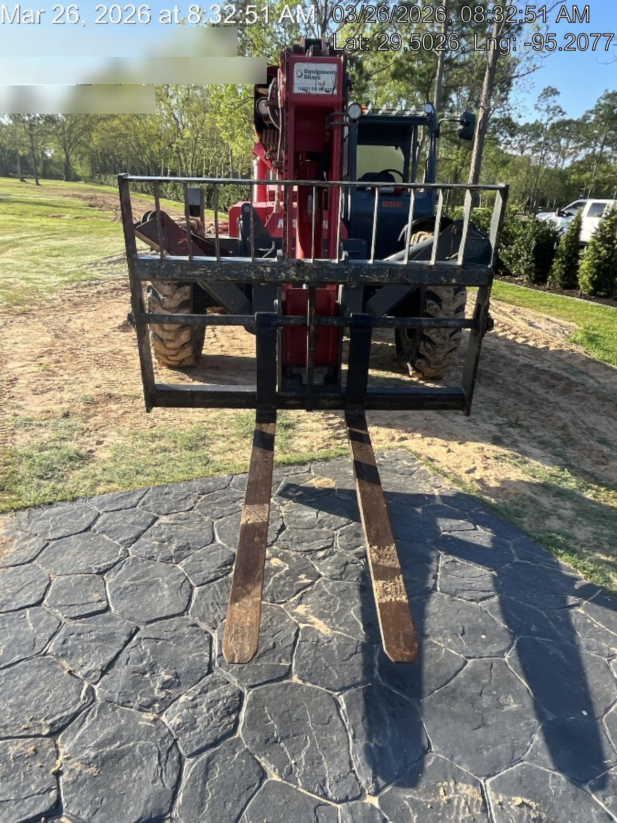 2019 Manitou MTA10055 MTA10055 - 74 HP T4, Canopy, Worklights/Strobe, Beacon, 66" Carriage, 60" Forks, Solid Tires, Lift Hook, Aux Hydraulics