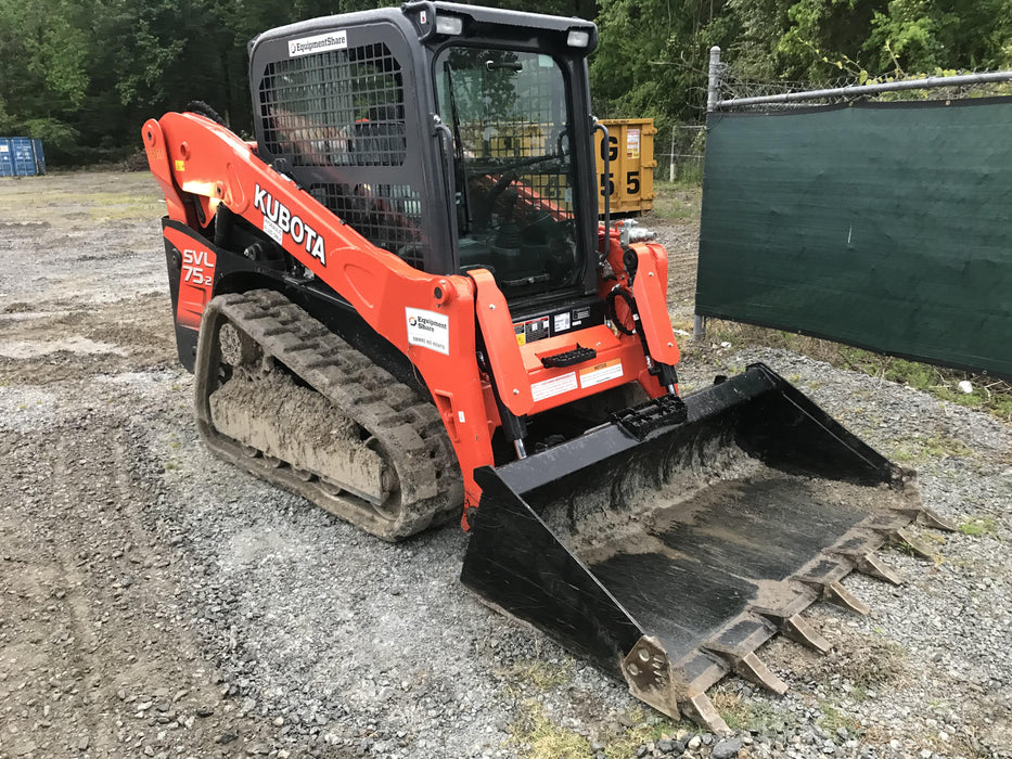 2020 Kubota SVL75-2HC Cab/Heat/Air, Standard Tracks, Standard Flow