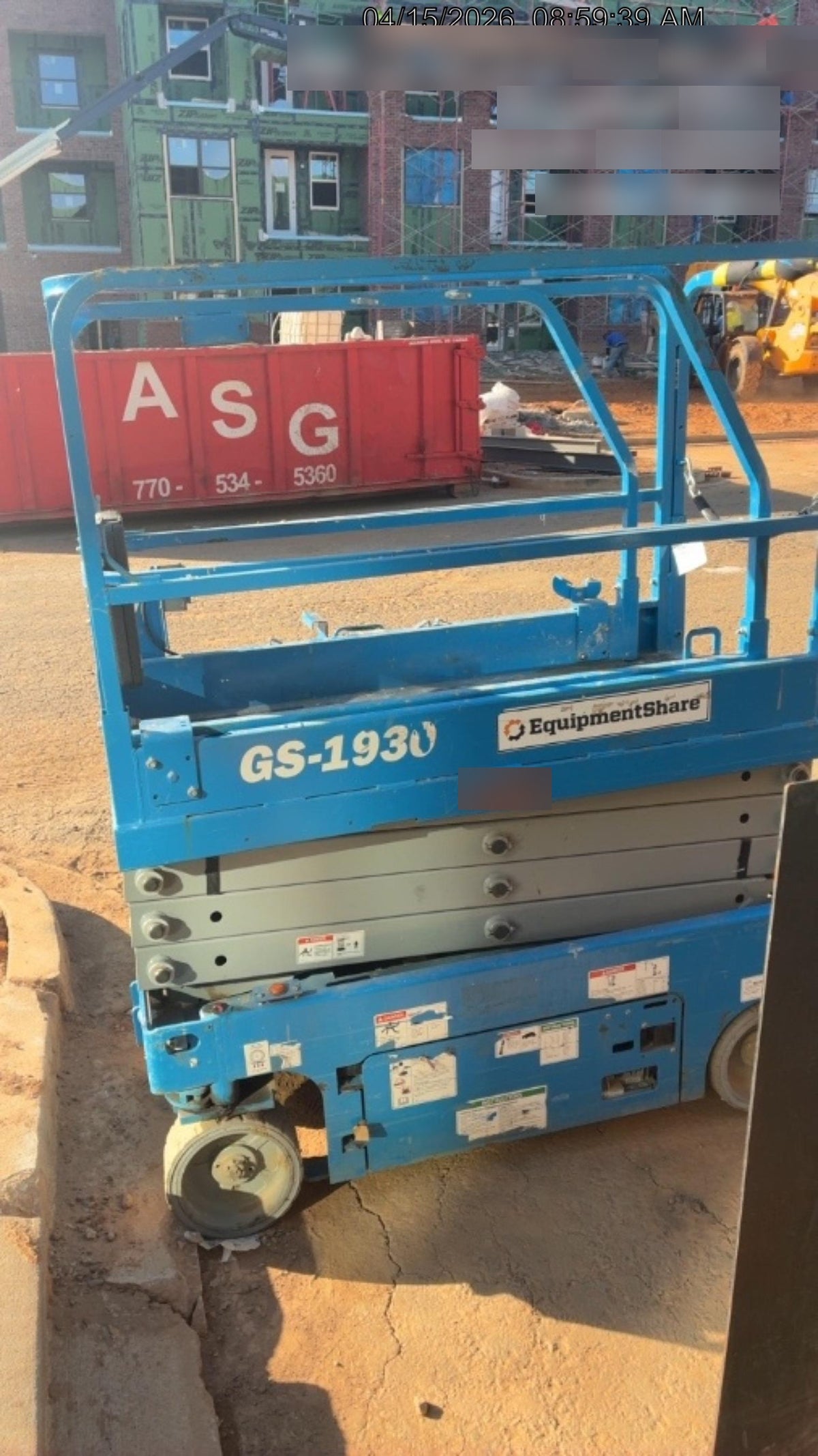 2019 GENIE GS-1930