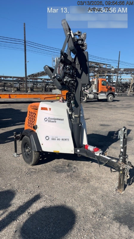 2023 Generac MLT2 Diesel, Flex Switch 120V Input, Powerzone Controller, 
(4) 320W LED Lights, 4kW Generator, 39.9 Gal Fuel Tank, 2" Ball, T3