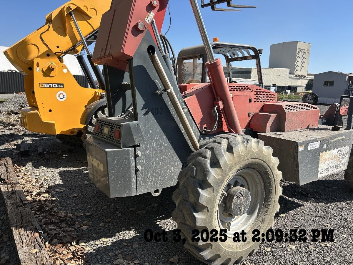 2017 Manitou 12042 Manitou MTA 12042, Solid Tires, 66" Carriage, Open ROPS, Flashing Beacon and Work Light Package