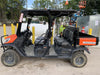 Kubota RTV-X1140W-H 4WD, LED Strobe, Windshield Acrylic Clear, Plastic Canopy, Wire Harness Kit, Backup Alarm