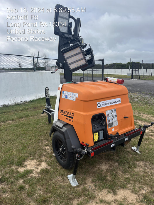 2023 Generac MLT2 Diesel, Flex Switch 120V Input, Powerzone Controller, 
(4) 320W LED Lights, 4kW Generator, 39.9 Gal Fuel Tank, 2" Ball, T3