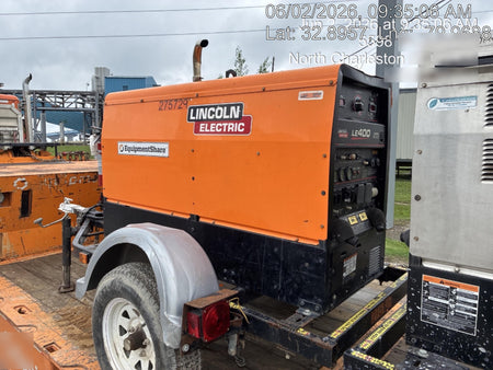 2022 Lincoln Electric LE400 Kubota V1505, Trlr, Cable Rack, Light Kit, ES Decals, T3