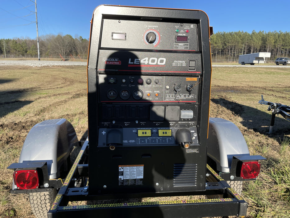 2022 Lincoln Electric LE400 Kubota V1505, Trlr, Cable Rack, Light Kit, ES Decals, T3