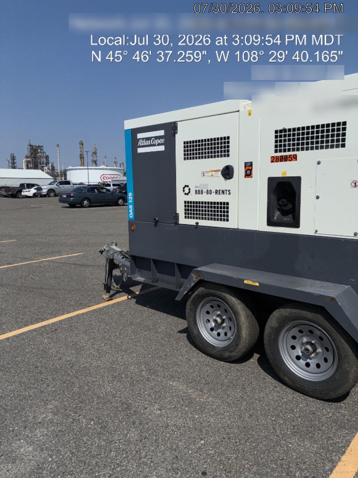 2022 ATLAS COPCO QAS 125