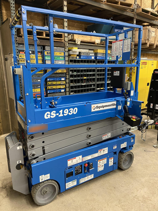 2020 Genie GS-1930 Solid Non Marking Tires, Beacon, Folding rails with half height swing gate