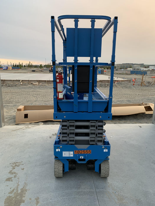 2020 Genie GS-1930 Solid Non Marking Tires, Beacon, Folding rails with half height swing gate, 800W Inverter