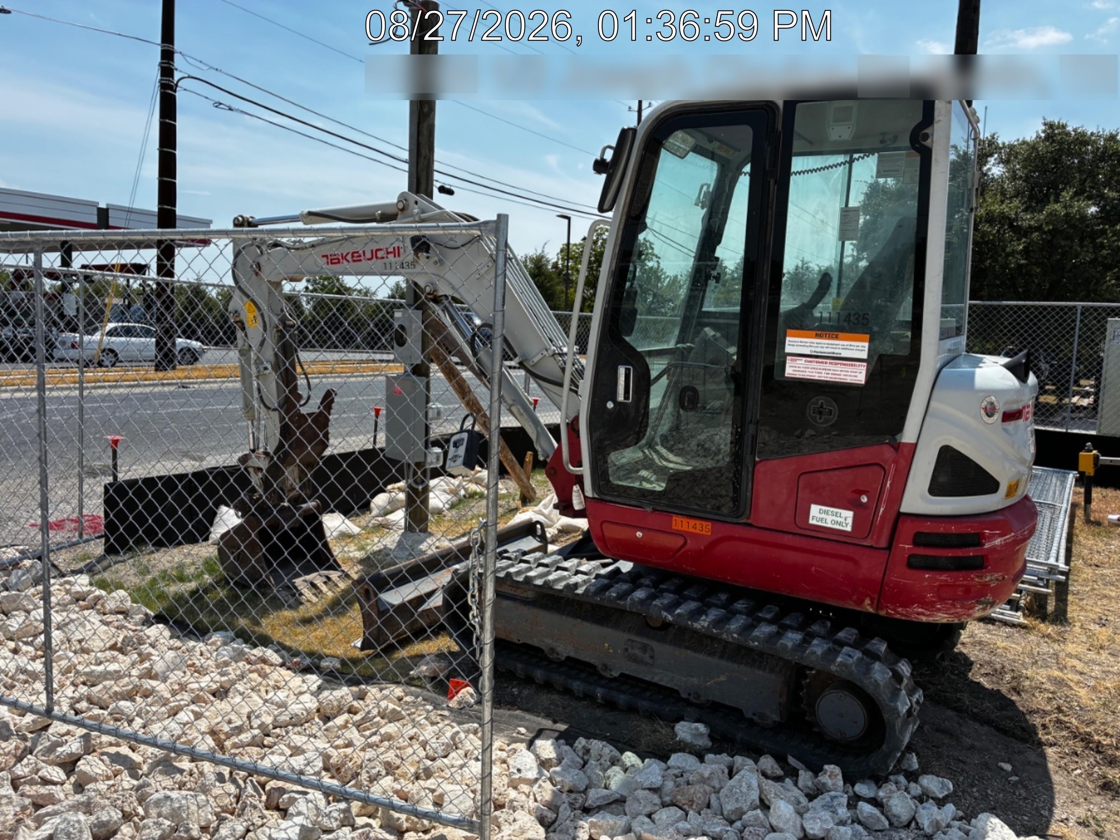 2020 Takeuchi TB-235-2CR Cab/Heat/Air, Rubber Tracks, Manual TAG QC