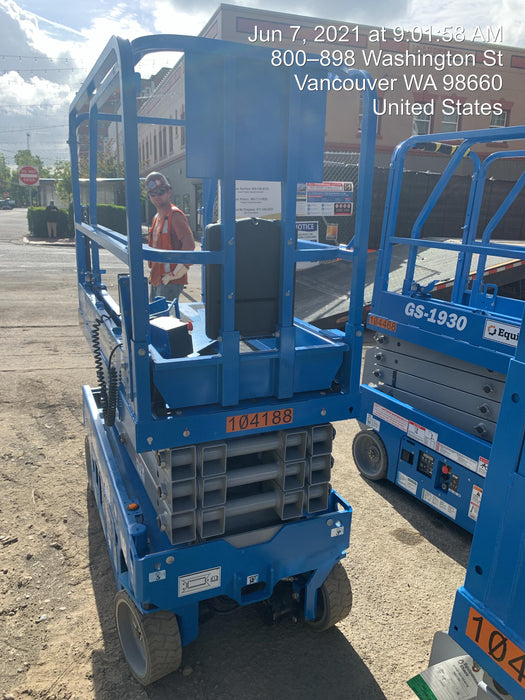 2020 Genie GS-1930 Standard Machine, 800W Inverter