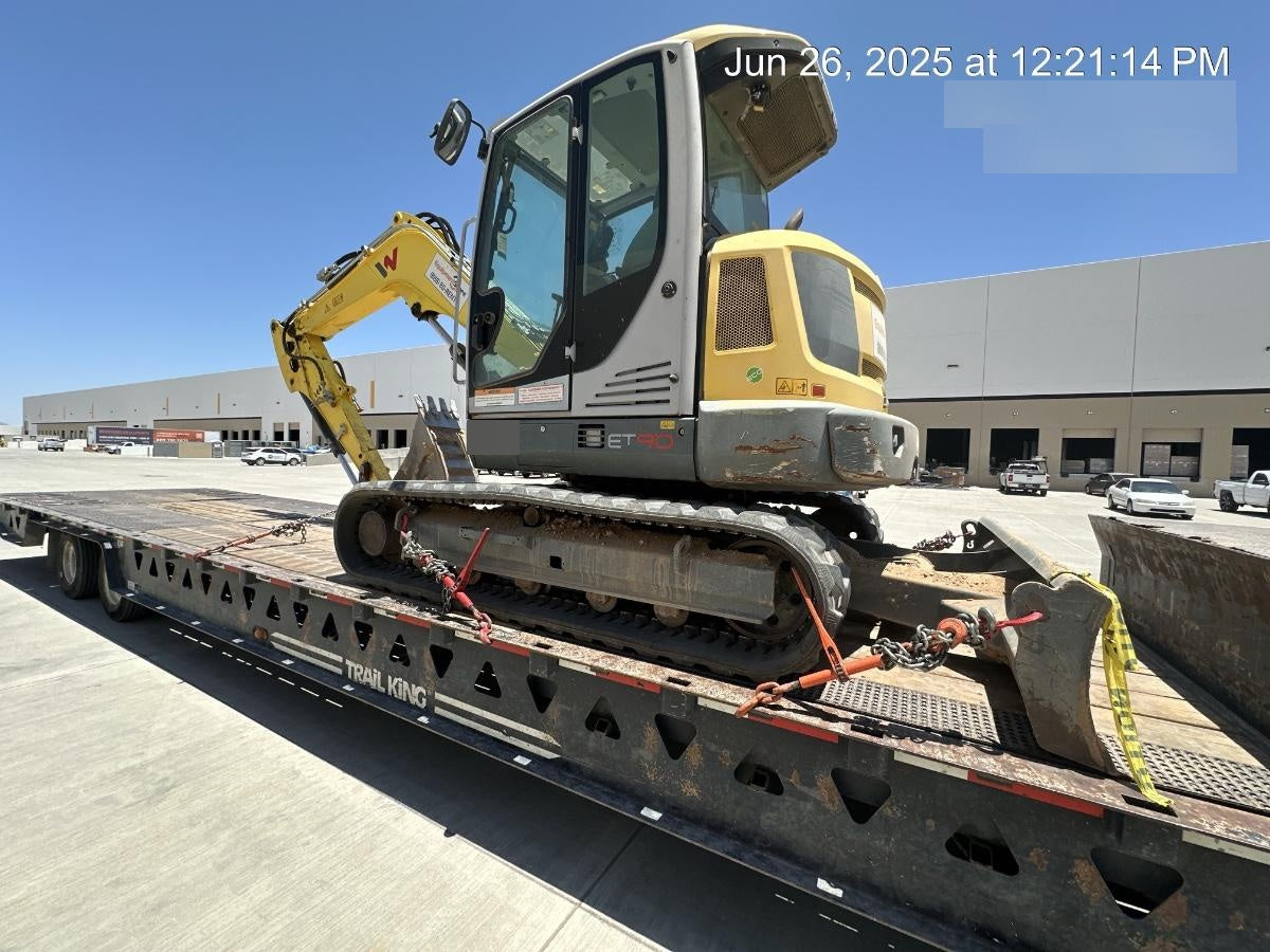 Wacker Neuson ET90 ET90 18K Excavator, Track, Cab, Bucket