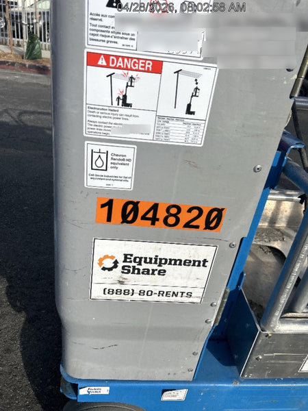 2020 GENIE GR-20