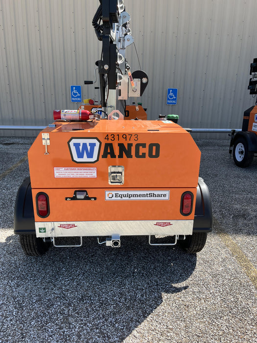2024 Wanco WLTT-4MM4K Diesel, Deep Sea Controller, Shore Power Plug, Auto Start, (4) 350W LED Floodlights, 4kW Generator, 60 Gal Fuel Tank, 2" Ball, T3
