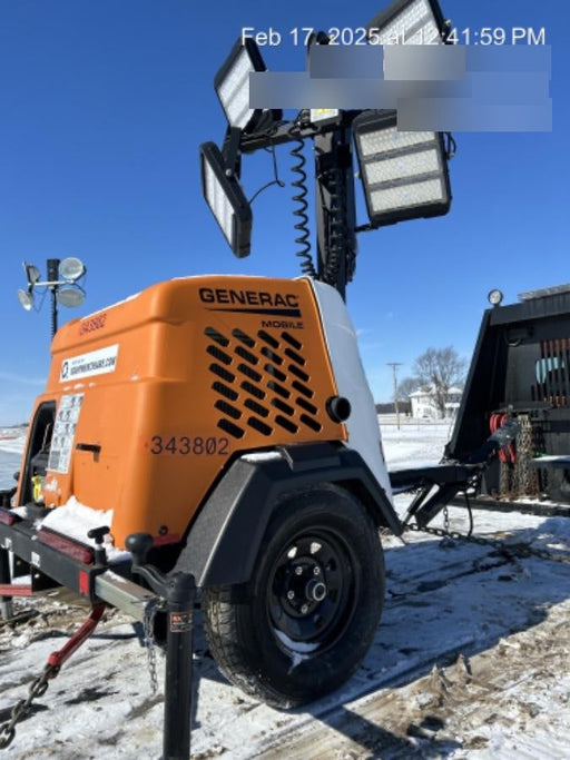2023 Generac MLT2 Diesel, Flex Switch 120V Input, Powerzone Controller, (4) 320W LED Lights, 4kW Generator, 39.9 Gal Fuel Tank, 2" Ball, T3
