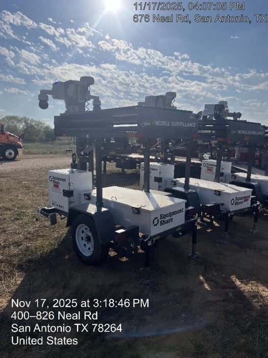 2025 NATIONAL SIGNAL Sunray Solar-Powered Mobile Integrator Tower