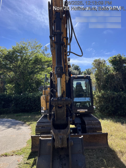 2020 Sany SY155U Rubber Tracks, Front Blade