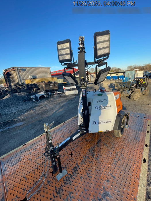 2024 Generac MLT2 Diesel, Flex Switch 120V Input, Powerzone Controller, 
(4) 320W LED Lights, 4kW Generator, 39.9 Gal Fuel Tank, 2" Ball, T3