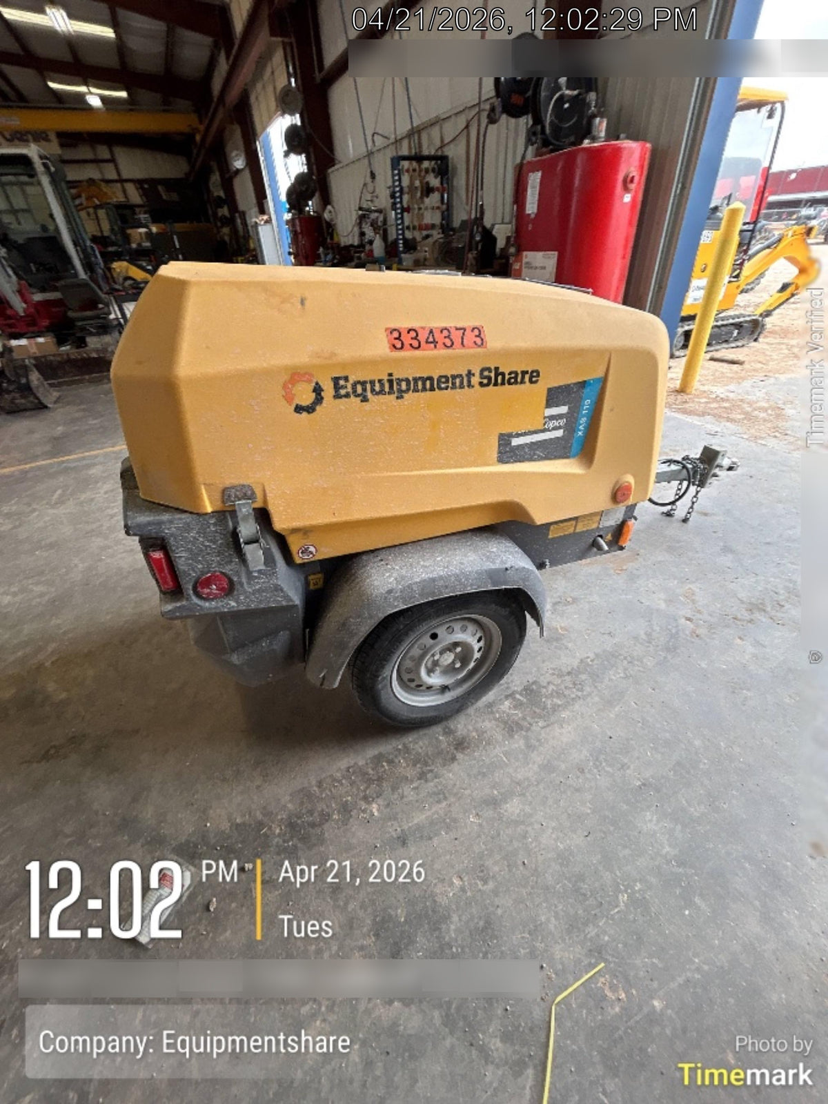 2023 ATLAS COPCO XAS 110