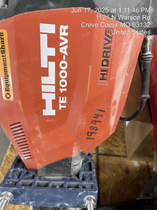 2022 HILTI TE 1000-AVR
