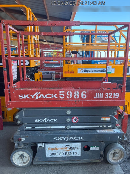 2017 Skyjack SJIII-3219 Skyjack SJ3219, Trojan Battery Set, Extended Warranty 5yr/5k hr