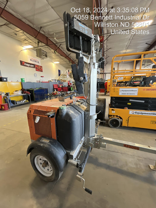 2024 Wanco WLTT-4MM4K Diesel, Deep Sea Controller, Shore Power Plug, Auto Start, (4) 350W LED Floodlights, 4kW Generator, 60 Gal Fuel Tank, 2" Ball, T3