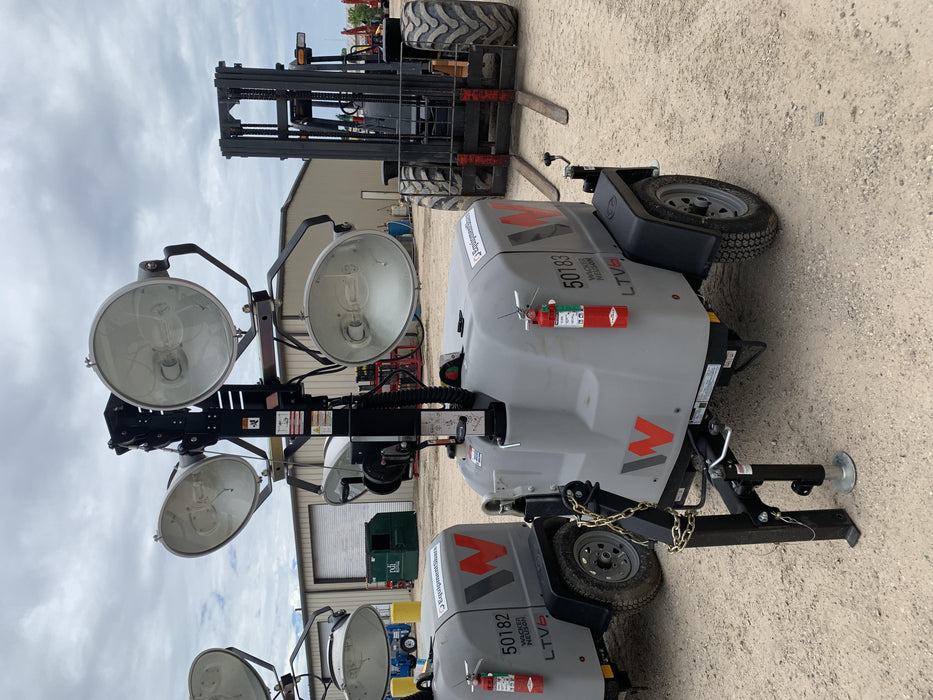 2019 Wacker Neuson LTV6L-MH Mobile Light Tower w/Fuel Level Sensor Installed