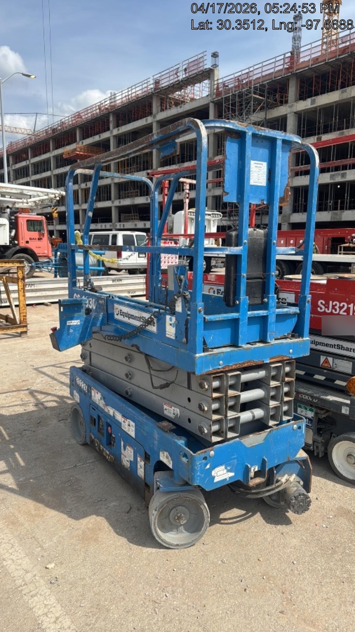 2018 Genie GS-1930 Genie GS-1930 Scissor Lift w/Standard Options
