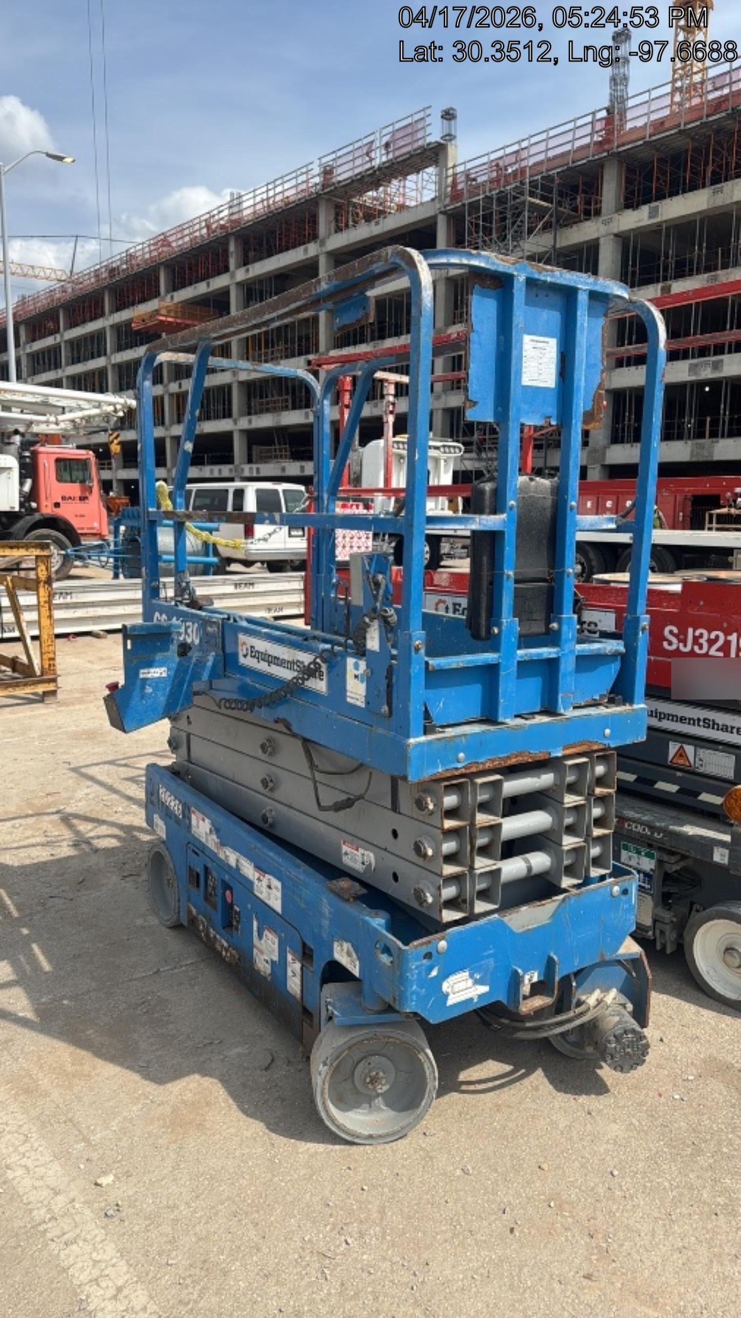 2018 Genie GS-1930 Genie GS-1930 Scissor Lift w/Standard Options