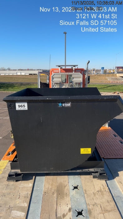 2025 STAR INDUSTRIES M-1820 - Self-Dump Hopper