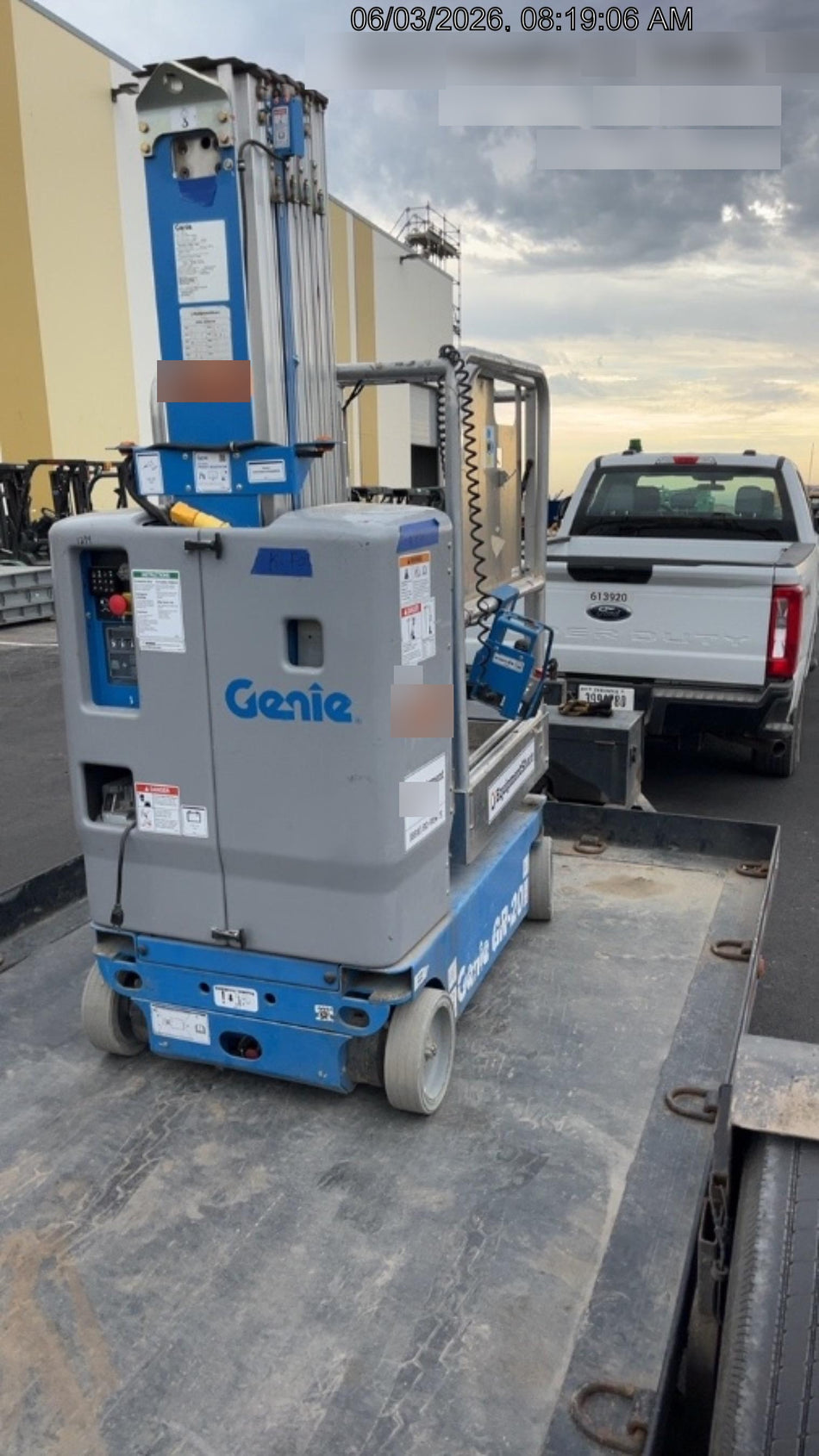 2019 GENIE GR-20