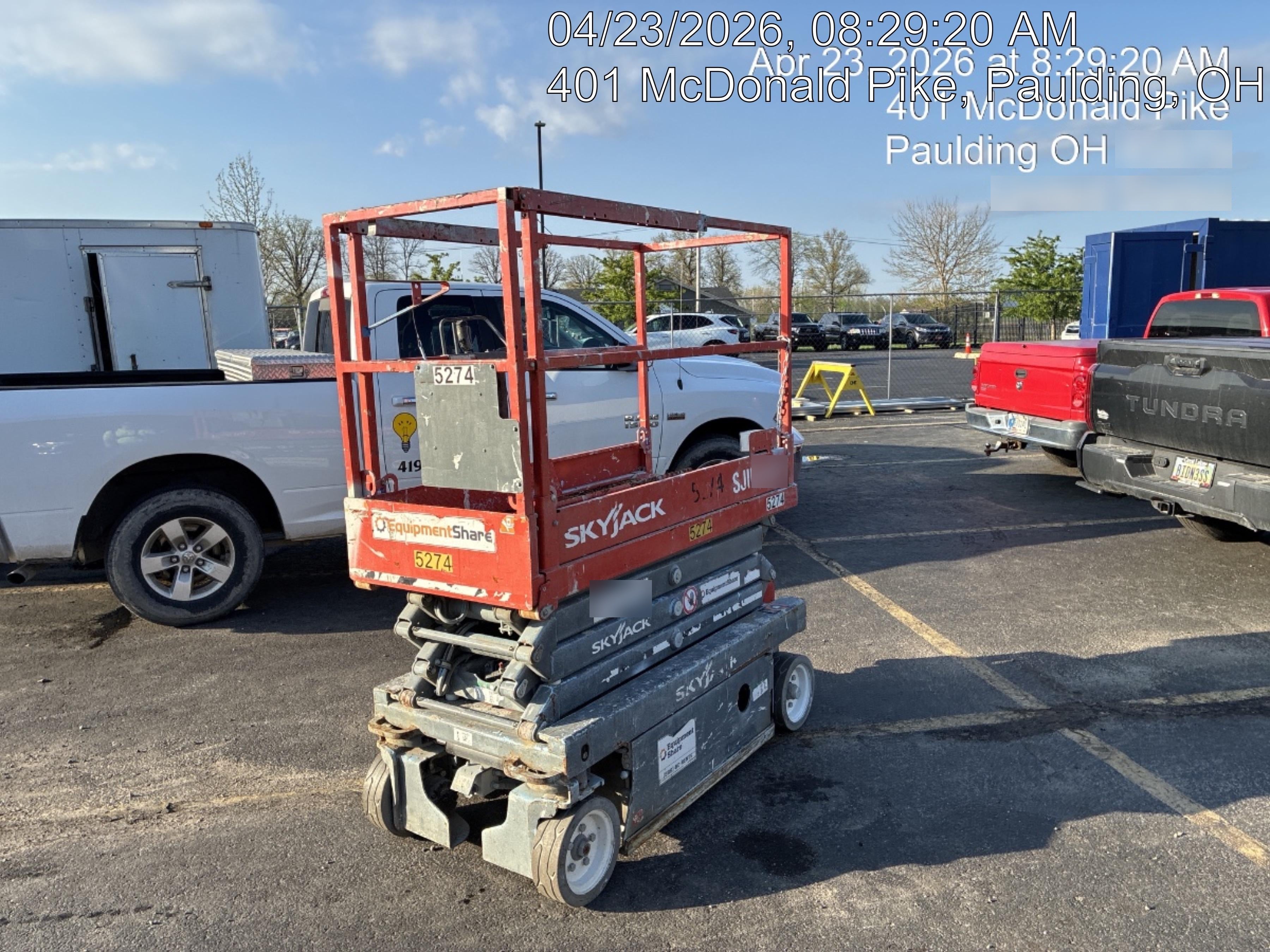 2017 Skyjack SJIII-3219 Skyjack SJIII-3219 Scissor Lift