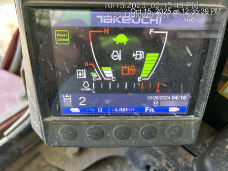 2020 Takeuchi TL8R2-CR Cab/Heat/Air, Hydraulic QC