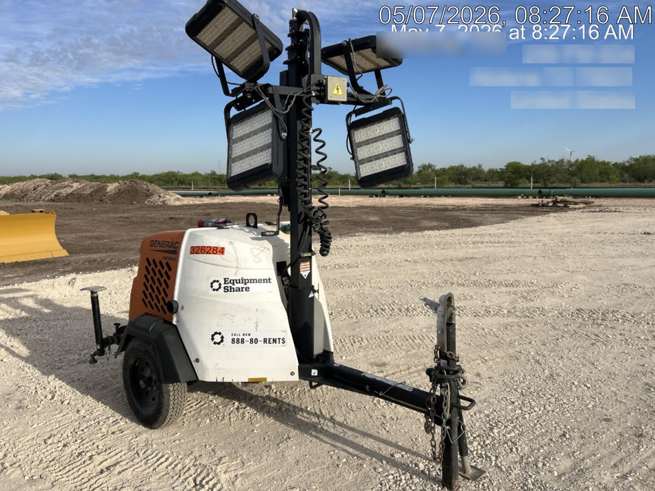 2023 Generac MLT2 Diesel, Flex Switch 120V Input, Powerzone Controller, (4) 320W LED Lights, 4kW Generator, 39.9 Gal Fuel Tank, 2" Ball, T3